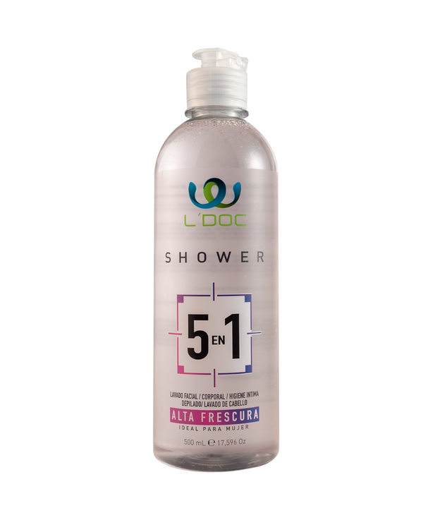 L DOC SHOWER GEL 5 EN 1 ROSADO