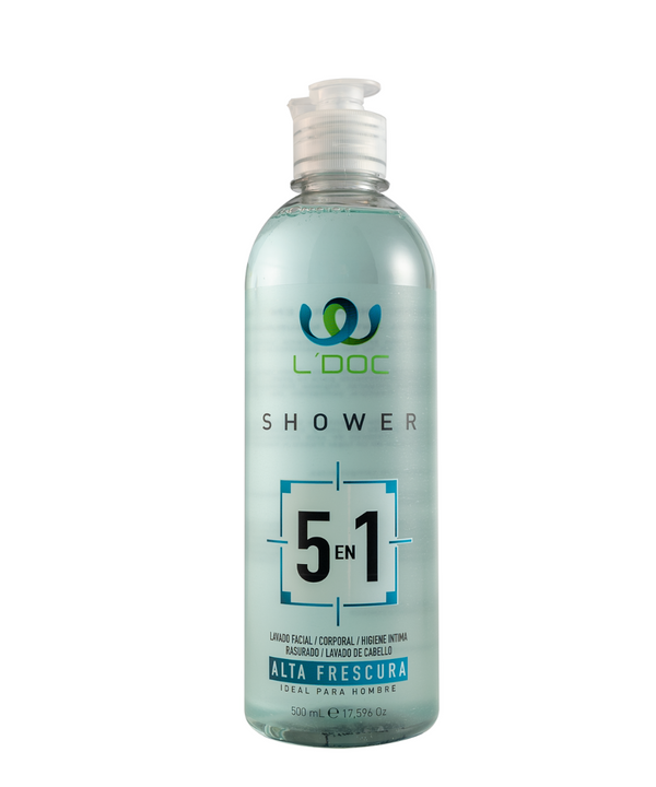 L DOC SHOWER GEL 5 EN 1 AZUL