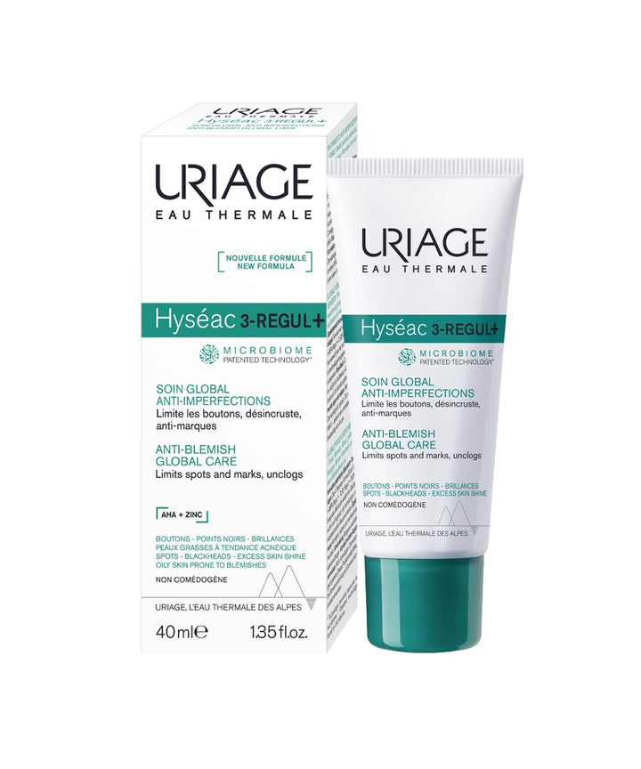 Hyséac 3 Regul+ Soin Global Anti-Imperfections 40 Ml Uriage | Dermashop