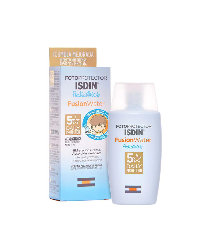 Fotoprotector Fusion Water Pediatrics x 50 ml - Isdin - Dermashop