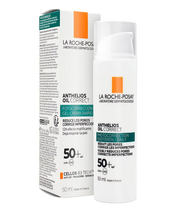 Anthelios Oil Correct FPS 50+ La Roche Posay: Piel Grasa | Dermashop