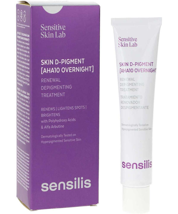 sensilis skin d pigment overnight aha10 Dermashop