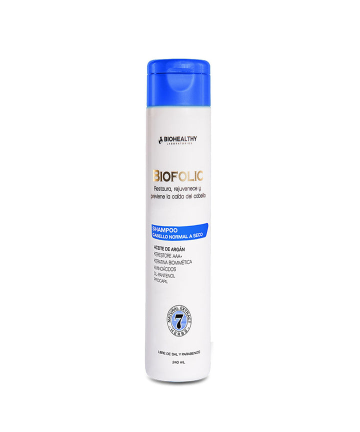 BIOFOLIC SHAMPOO CABELLO NORMAL A SECO X 240 ML - Dermashop