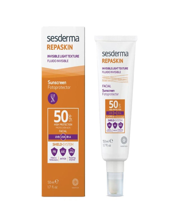PROTECTOR SOLAR REPASKIN FLUIDO INVISIBLE SPF 50 X 50 ML Sesderma - Dermashop
